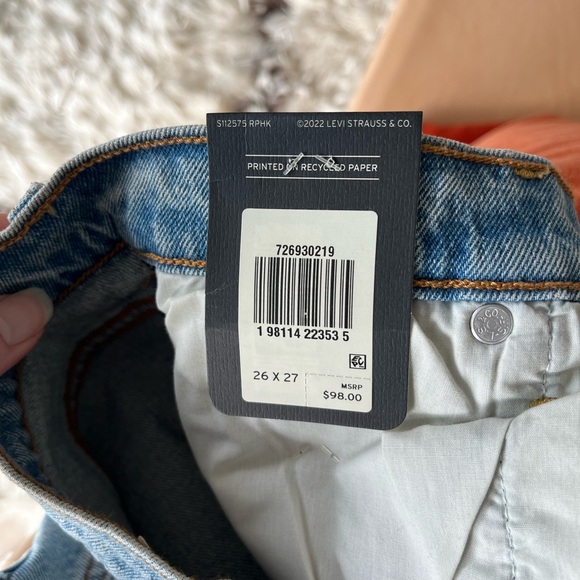 Levi’s Ribcage Straight Ankle, in Let’s Share, size 26 x 27, NWT - Picture 6 of 11
